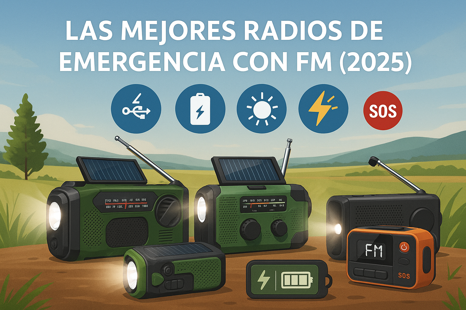 🔊 Las Mejores Radios de Emergencia con FM en 2025 – Guía y Comparativa